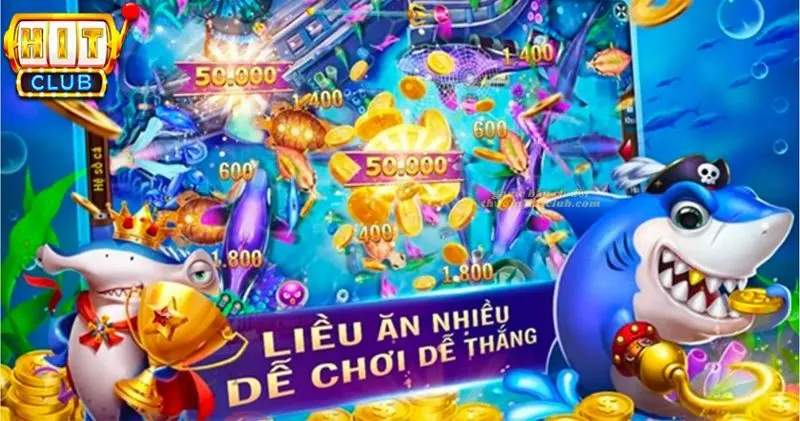 Kết hợp nhịp nhàng giữa súng và đạn khi chơi game bắn cá đổi thưởng tại Hitclub IOS