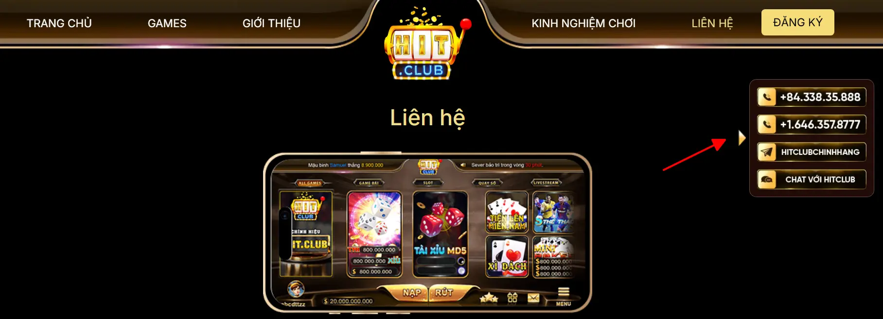 Khi nào bạn cần liên hệ Hitclub?
