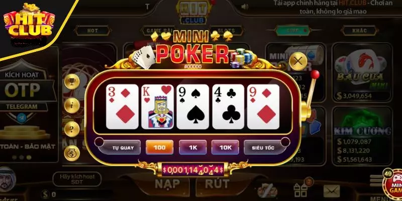 Những chiến lược để chơi Mini Poker tốt nhất tại cổng game