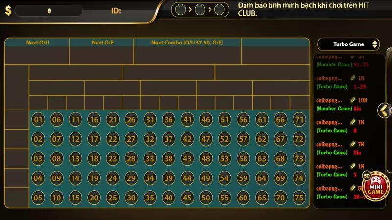Những thuật ngữ quan trọng trong Number Game tại Hitclub