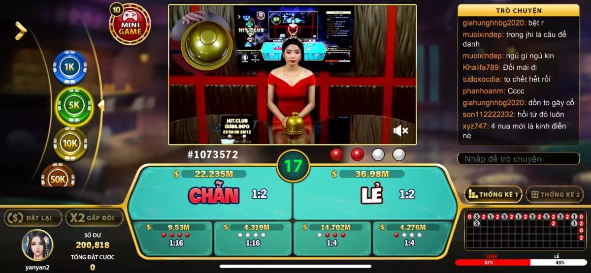 Tìm hiểu về những cửa cược trong game xóc đĩa online của Hitclub uy tín