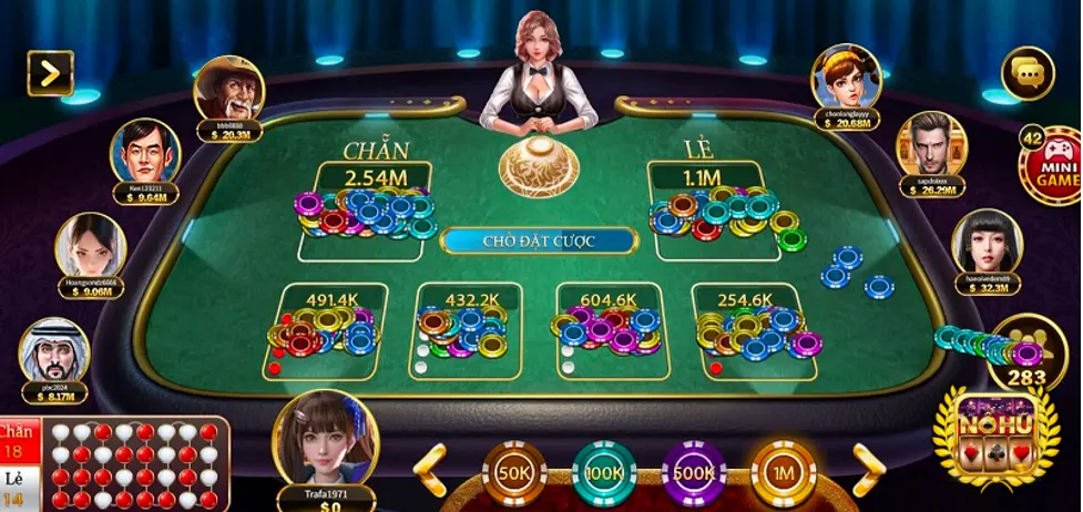 Quy trình các bước để chơi xóc đĩa online