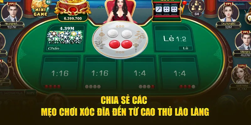 Những chiến lược và mẹo chơi game xóc đĩa online hiệu quả tại link vào Hitclub