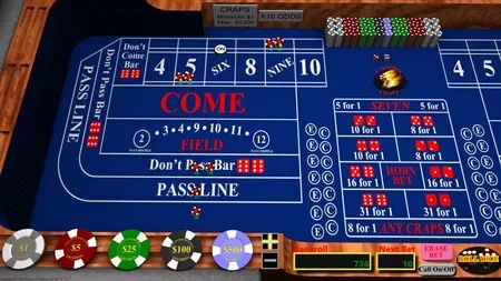 Craps hitclub 5 Luật chơi chi tiết trong game Craps online Hitclub