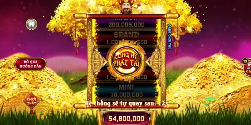 Bảng thưởng đặc biệt cùng vòng quay miễn phí mang cơ hội trúng lớn