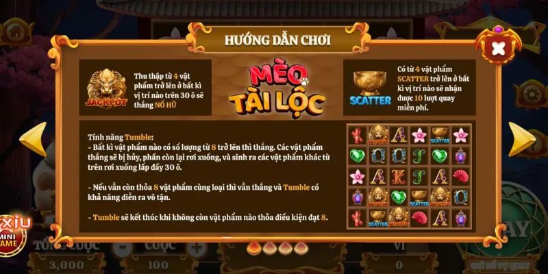 Tham khảo bảng trả thưởng chi tiết để chơi không gián đoạn