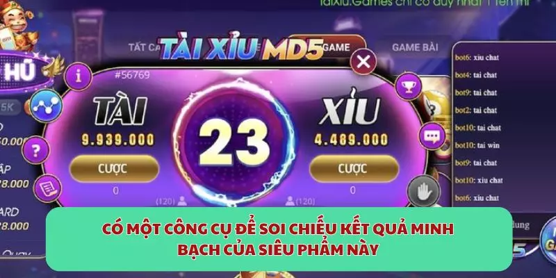 Có một công cụ để soi chiếu kết quả minh bạch của siêu phẩm này