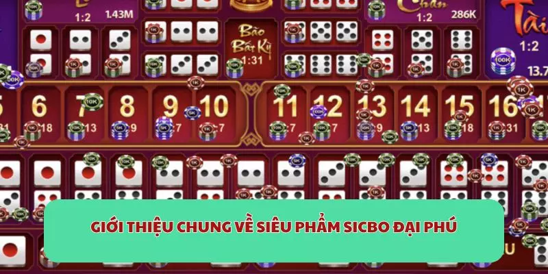 Giới thiệu chung về siêu phẩm Sicbo Đại Phú