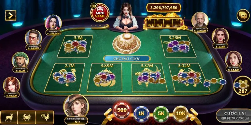 Tham gia cá cược bầu cua cùng Hitclub - Nhân đôi thắng lớn!