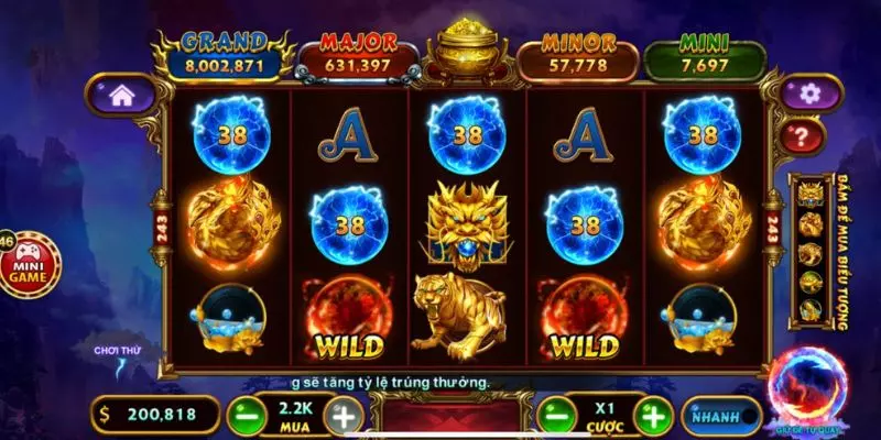 Quy tắc cược trong game Kho Tàng Ngũ Long Hitclub online