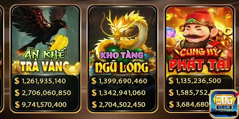 Kho Tàng Ngũ Long Hitclub sân chơi nổ hũ hot nhất