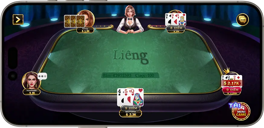 Cách tính điểm và phân định thắng thua trong game Liêng tại trang chủ Hitclub