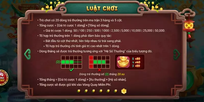 Luật chơi Linh Châu chi tiết giúp tăng cơ hội thắng