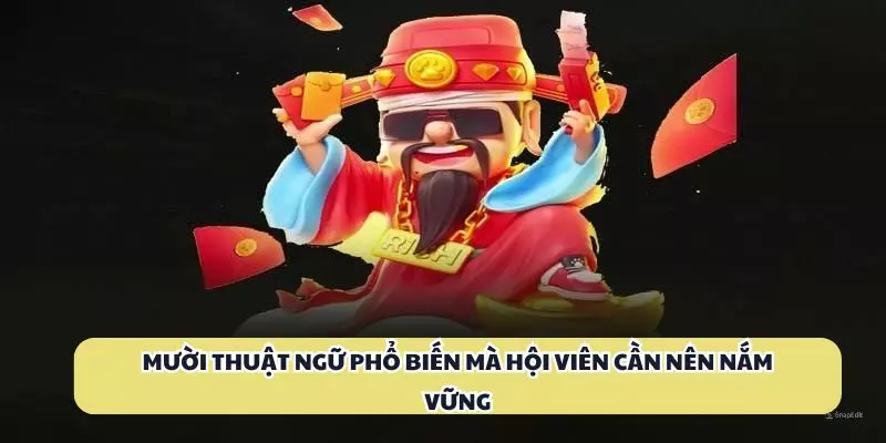Mười thuật ngữ phổ biến mà hội viên cần nên nắm vững