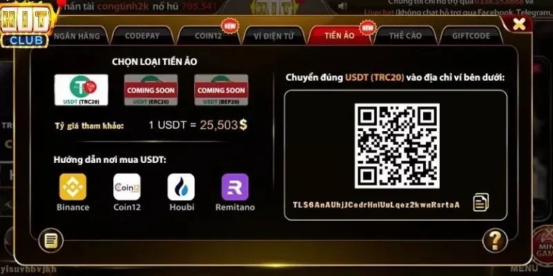 Lựa chọn chính xác phương thức giao dịch nạp tiền phù hợp