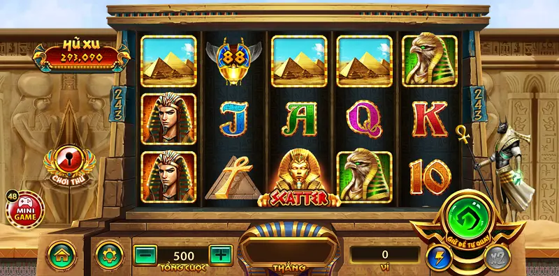 Tìm hiểu về cơ chế nhận Jackpot trong game Bí Mật Cleopatra