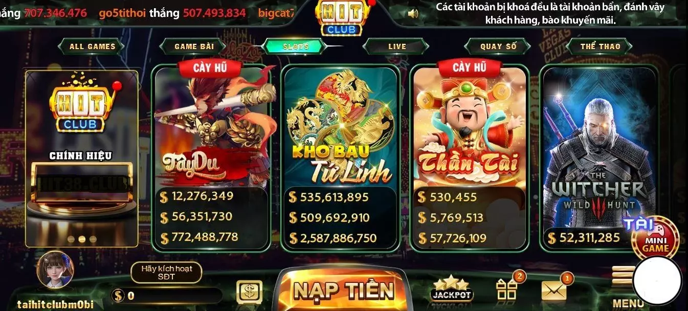 Giới thiệu chi tiết về game nổ hũ The Witcher Hitclub IOS