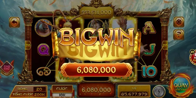Bảng thưởng các biểu tượng giúp tối ưu chiến lược quay game
