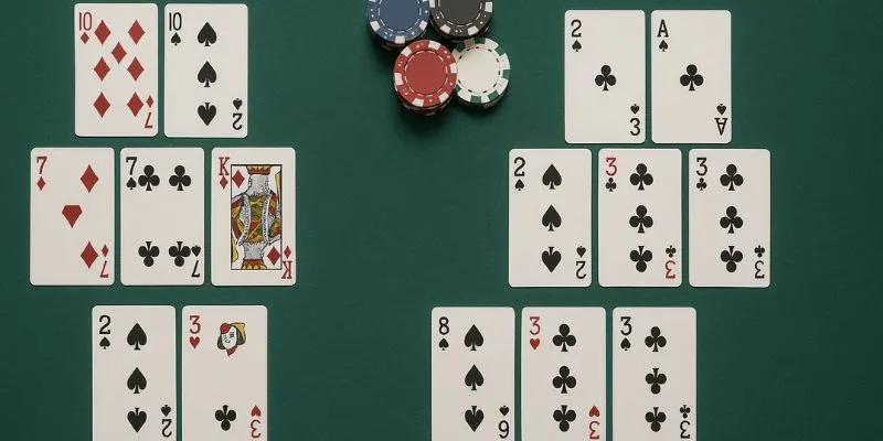 cac to hop bai co ban trong mau binh tai hitclub can nho Các tổ hợp bài cơ bản trong game bài Mậu Binh tại Hitclub cần nhớ