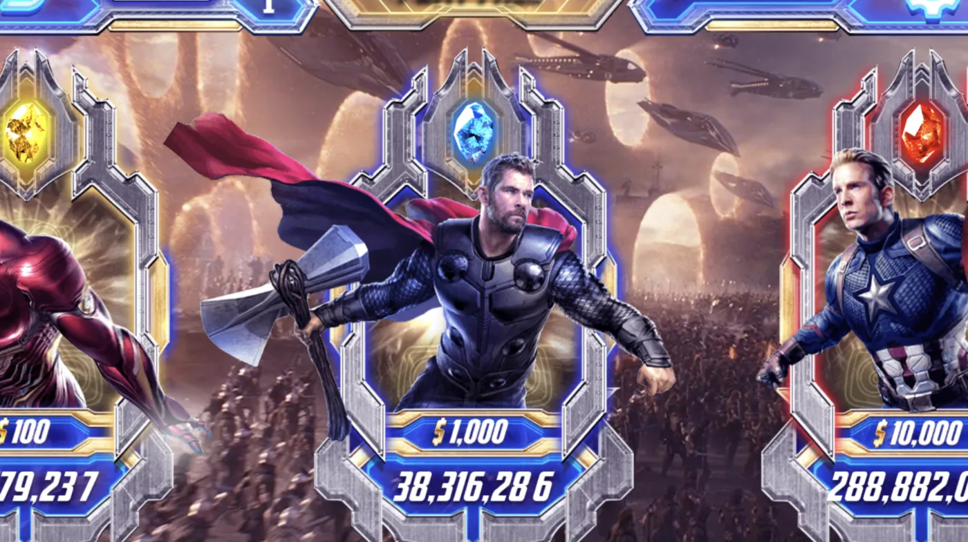 no hu avenger hitclub online 5 Tìm hiểu chi tiết về luật chơi slot game Avengers