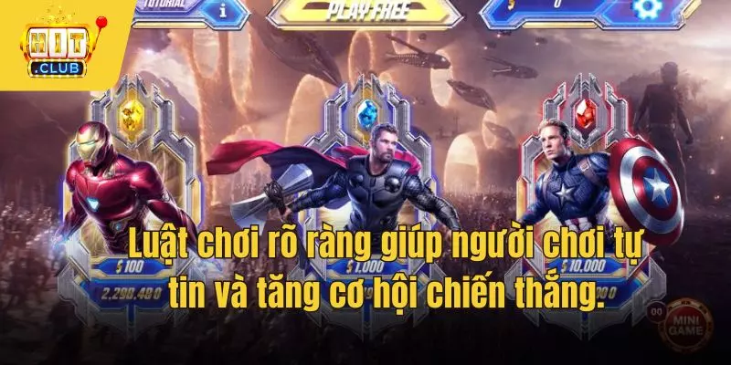 no hu avenger tai hitclub 3 Cách nhận phần thưởng hấp dẫn từ jackpot khi chơi Nổ Hũ Avenger