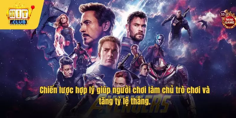 no hu avenger tai hitclub 5 Ưu đãi tặng vòng quay free khi chơi game Nổ hũ Avenger